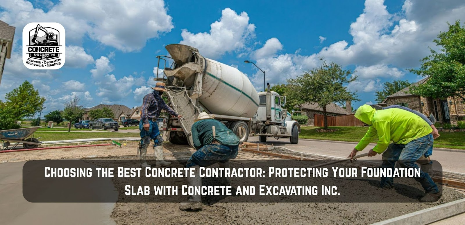 Choose the Right Concrete Contractor: Your Foundation Solution with ...